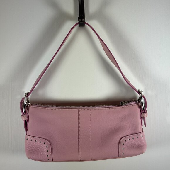 COACH | Hamilton Pebbled Leather Demi Shoulder Bag | Pink | Vintage Y2K - Picture 3 of 5